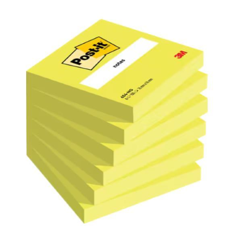 CF6 POST-IT®76X76MM VERDE